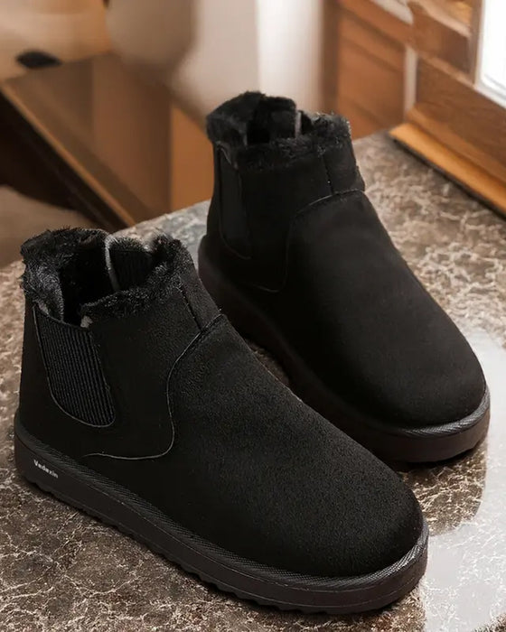 Bottes Femme Épaisse Semelle Hiver Neige
