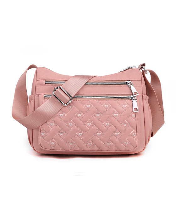 Sac à bandoulière décontracté de grande capacité