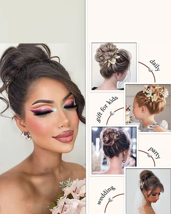 🔥Clips d’Extension pour Chignon✨