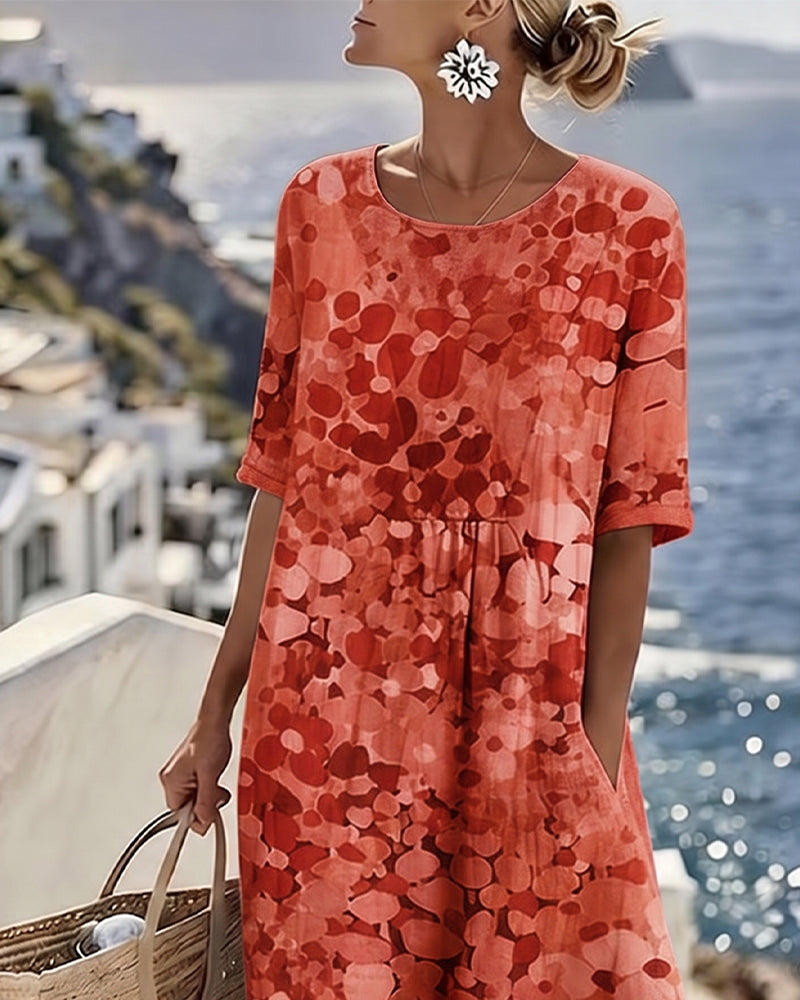 Robe Imprimée Loose