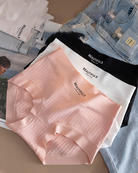 Slips langstapelige Baumwolle hohe Taille