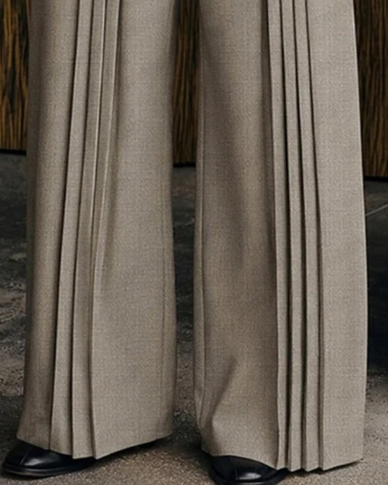 Pantalons Homme Taille Mi‑Haute