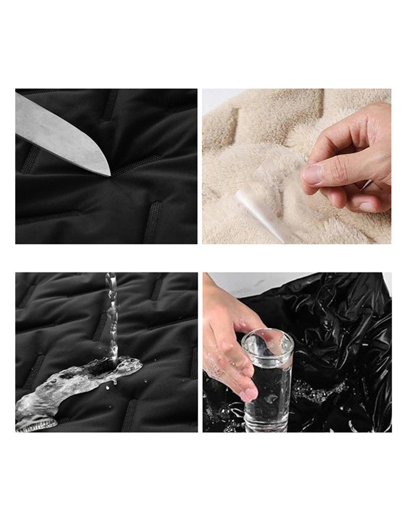 Gilet Unisex Hiver Chaud Décontracté Sans Manches Matelassé Doublure Polaire