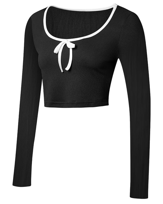 Blouse à Manches Longues Slim Fit