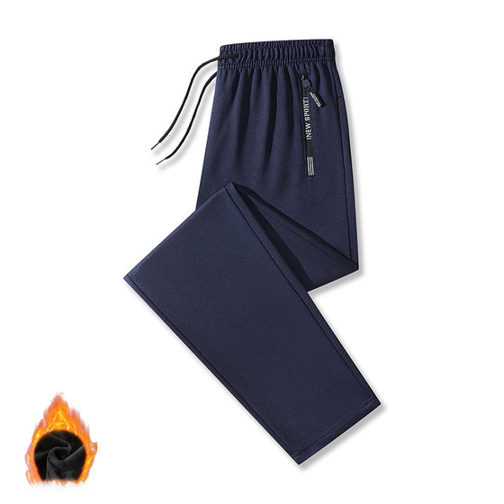 Pantalon Thermique Doublé Polaire Casual Actif