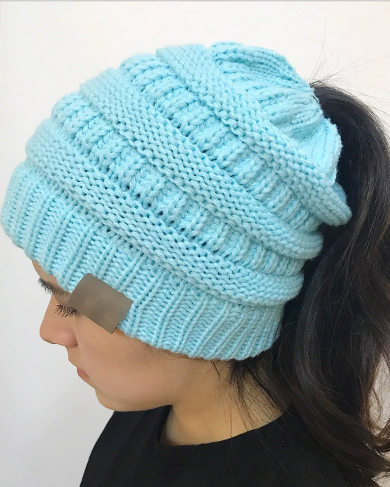 Bonnet Torsadé Chic Et Confortable Pour L’Automne Et L’Hiver