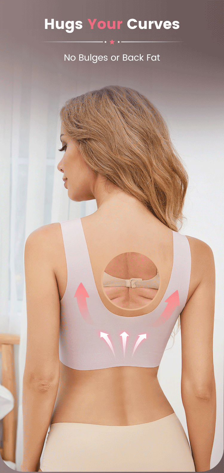 Soutien-Gorge Push-Up Sexy Sans Armature