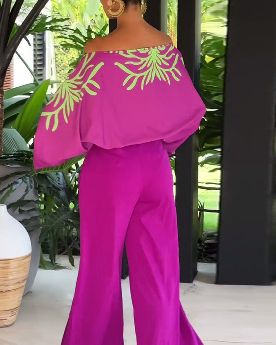 Chemisier élégant à une épaule pour femme