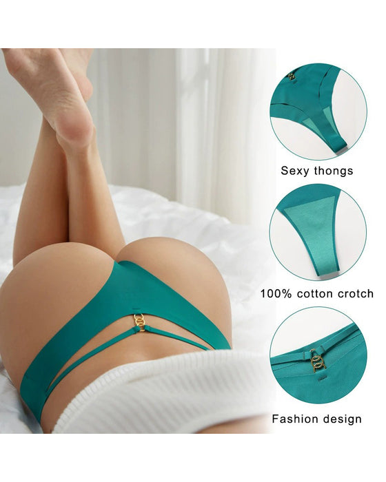 Ensemble De Sous‑Vêtements Femme Taille Basse