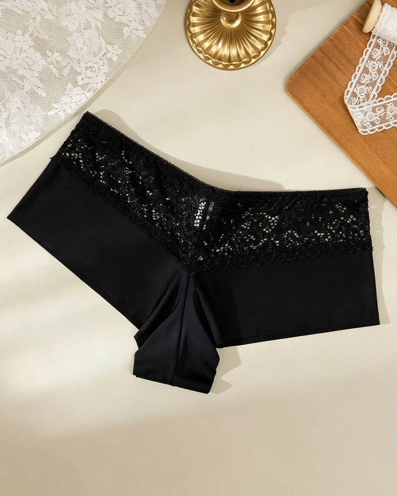 Lingerie Respirant Découpé Boxer Femme