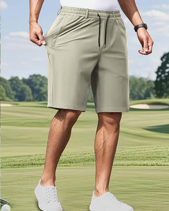 Shorts Taille Élastique Cordon Homme