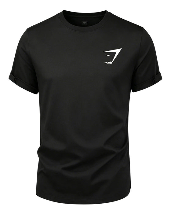 T-Shirt Homme, Col Rond, Manches Courtes