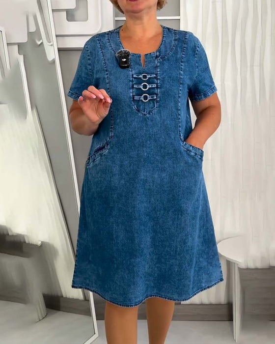 Robe Métal Boucle Décor