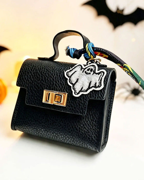 Porte-Clés Mini Sac Carré Pendentif
