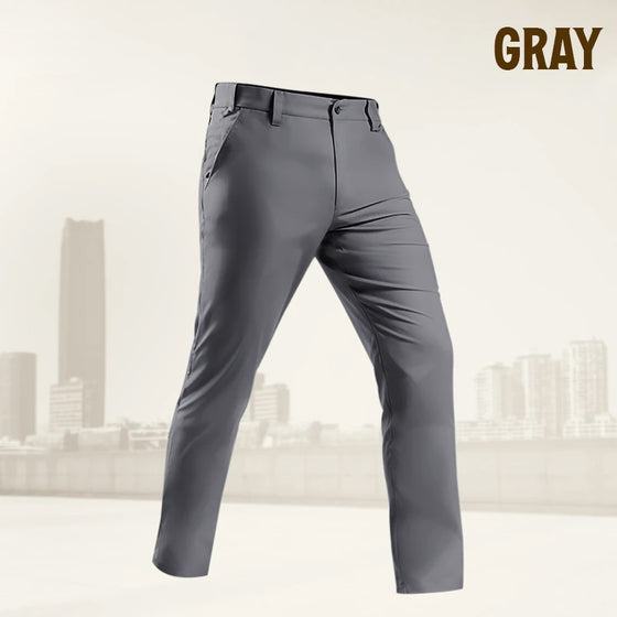 Pantalon Actif Khaki Pour Homme Avec Ceinture Extensible