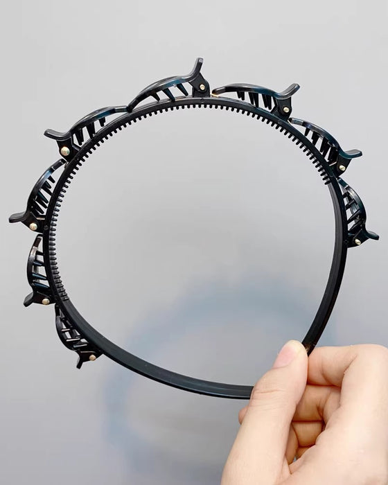 Coiffure Bandeau Avec Pinces