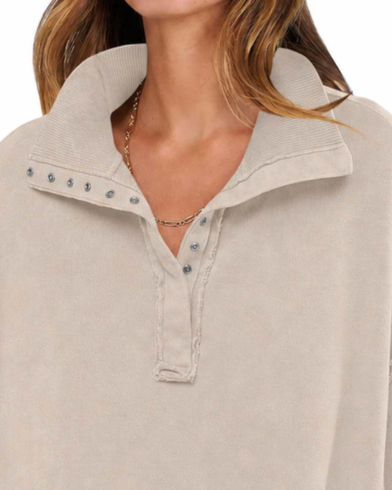Sweat Uni Manches Longues