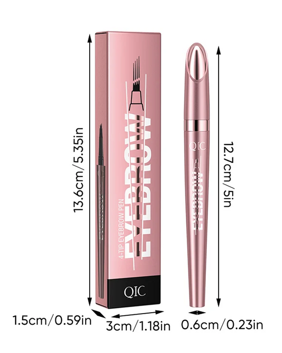 Crayon À Sourcils Liquide À Quatre Griffes
