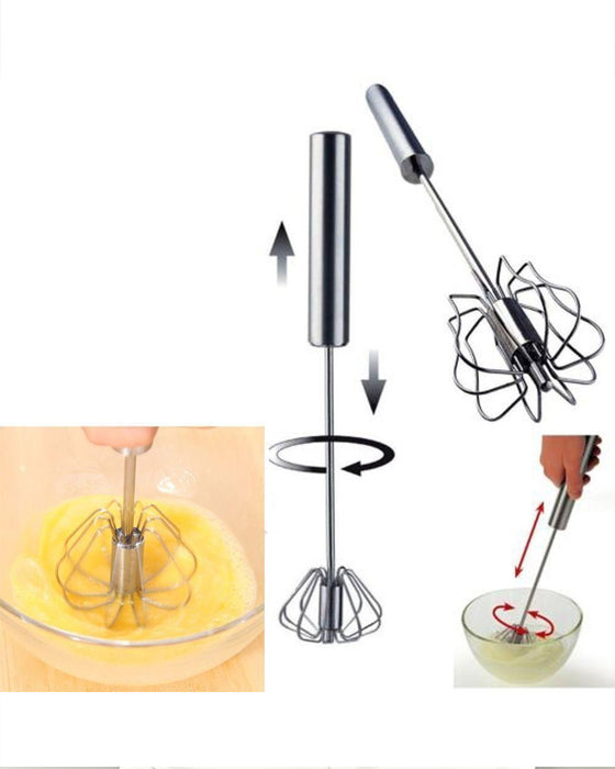 Fouet Semi-Automatique En Acier Inoxydable
