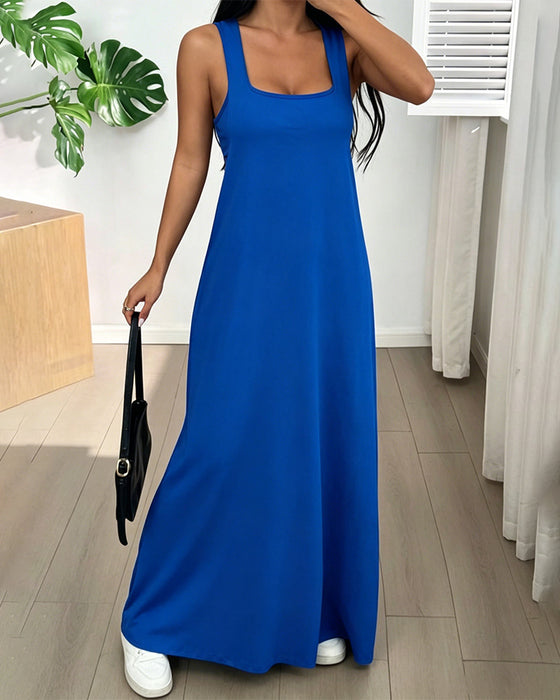 Ensemble Robe Unie Deux Pièces