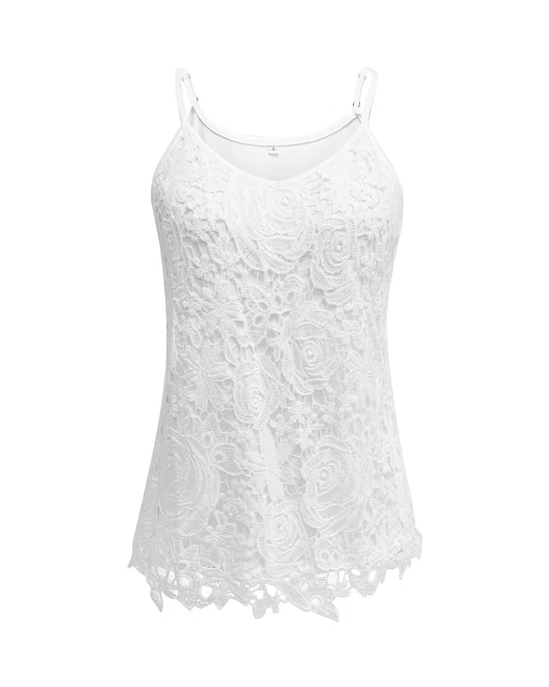 Haut Cami Caraco Dentelle