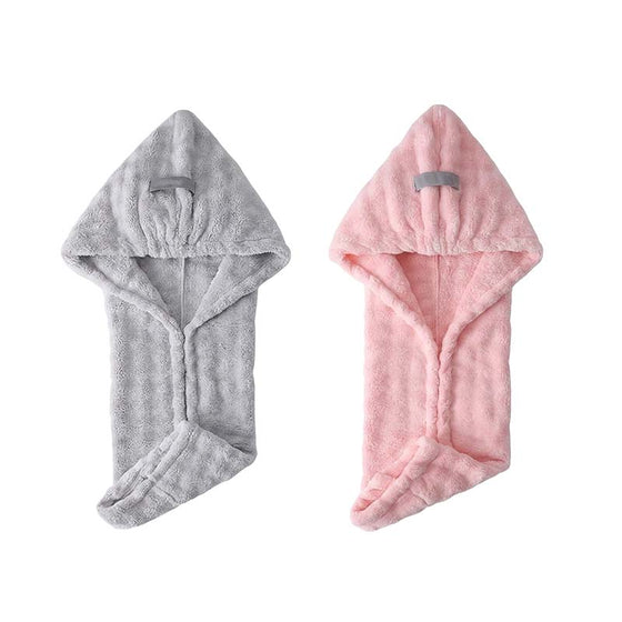 Turban Pour Cheveux Ultra-Absorbant À Séchage Rapide