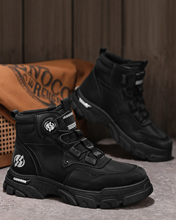 Chaussures Homme Outdoor Boucle Tournante Travail 🔄👞 – Imperméable 💦, Anti-dérapant 🚶‍♂️, Confortable , Respirant 🌬️