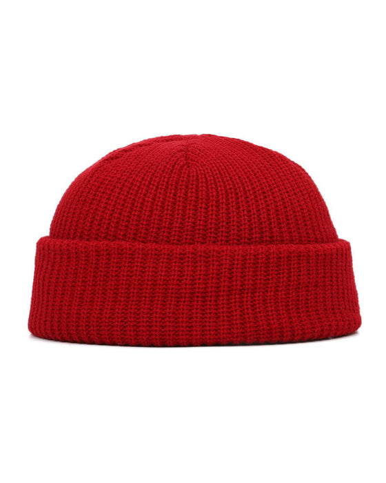 Bonnet Côtelé Tricoté Homme