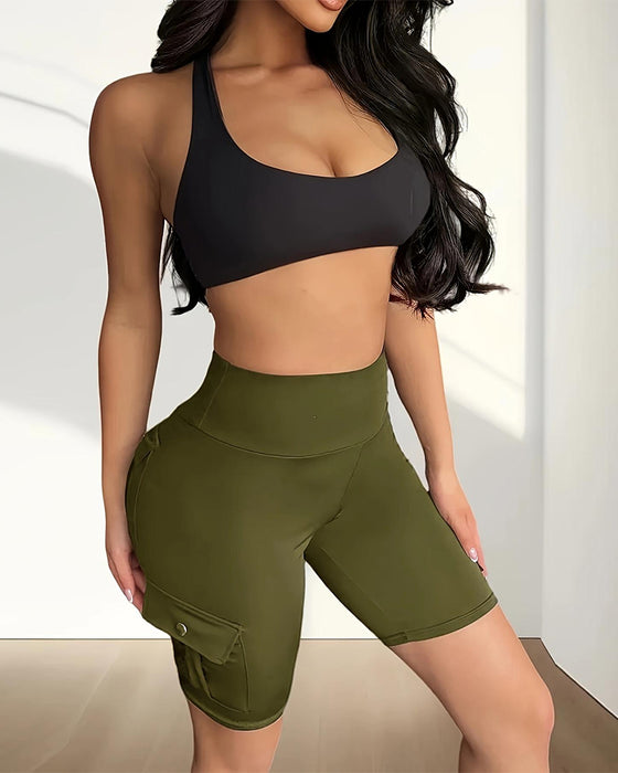 Legging Boucle Simple Uni Yoga