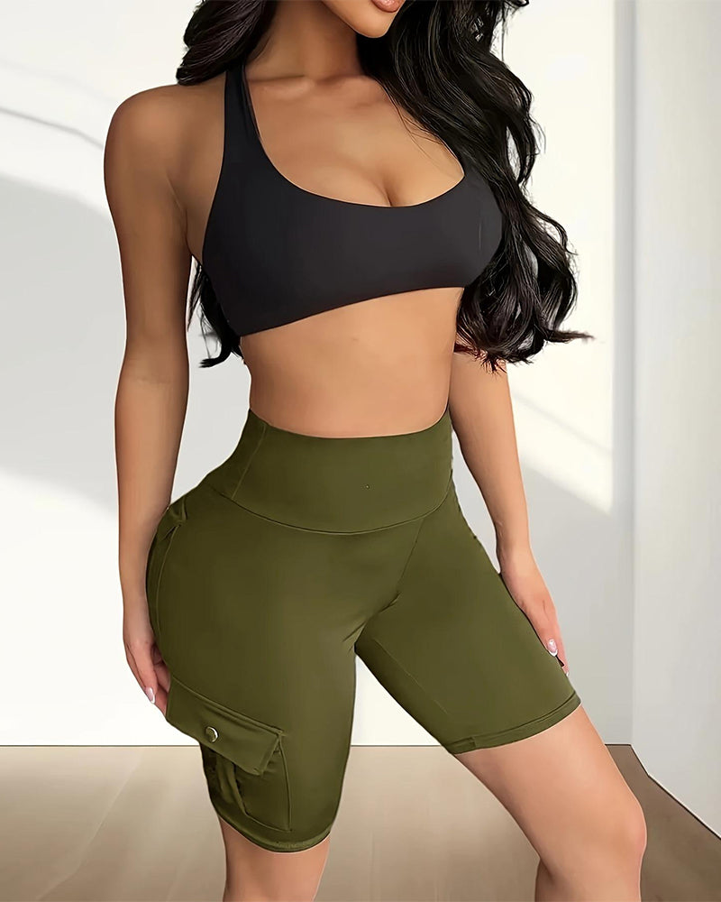 Legging Boucle Simple Uni Yoga