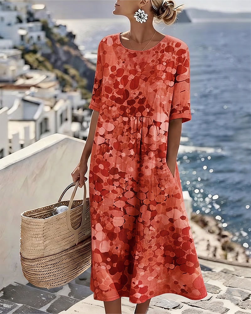 Robe Imprimée Loose