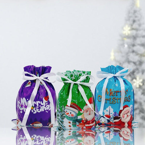 Sacs‑Cadeaux De Bonbons Du Père Noël