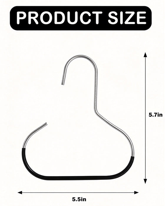Organisateur Cintres En Acier Inoxydable Durables Avec Bords Renforcés Pour Une Utilisation À Long Terme