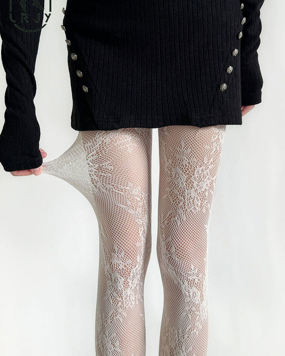 Nouveaux Bas Amincissants Floraux Sexy