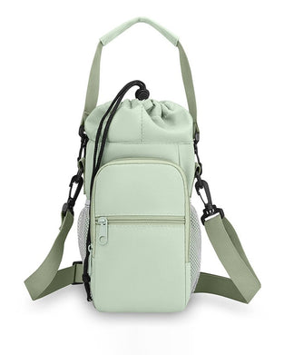 Sac À Bouteille Multi-Poches Avec Support Téléphone Pour Randonnée, Voyage & Usage Quotidien