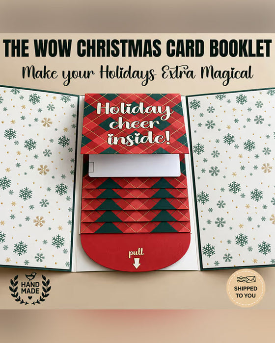 Livret Cascade Carte Cadeau De Noël