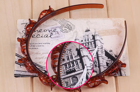 Coiffure Bandeau Avec Pinces