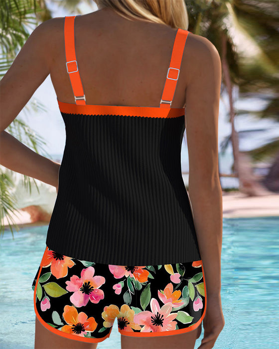 Tankini Pantalon De Plage Deux Pièces