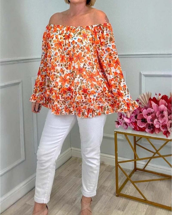 Blouse Manches Longues Imprimé