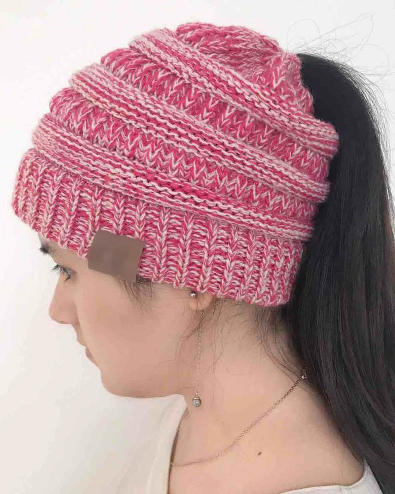 Bonnet Torsadé Chic Et Confortable Pour L’Automne Et L’Hiver
