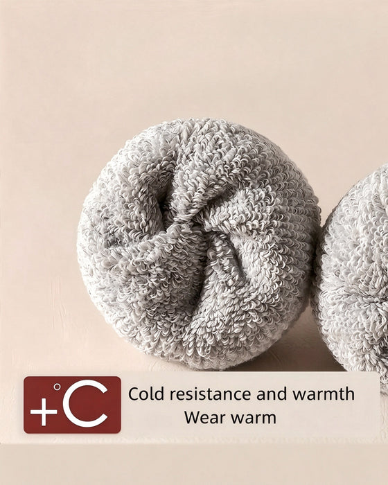 Paires De Chaussettes D'Hiver Épaisses Chaudes Douces En Tricot