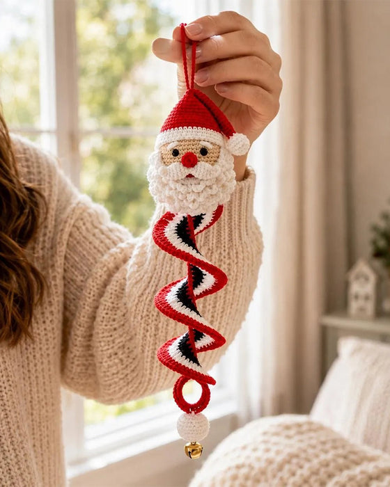 ☃️ Kit DIY Bonhomme De Neige En Spirale Au Crochet