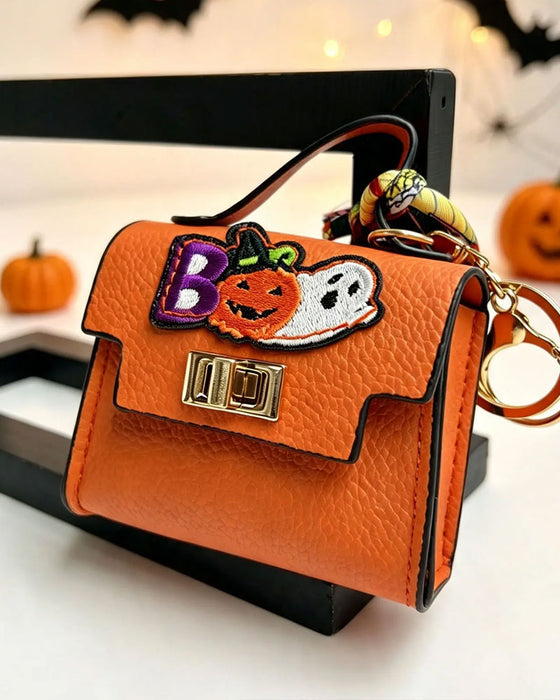 Porte-Clés Mini Sac Carré Pendentif