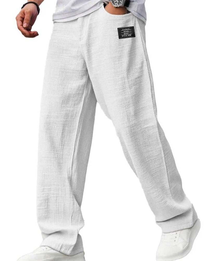 Pantalon Homme Respirant Jambe Droite