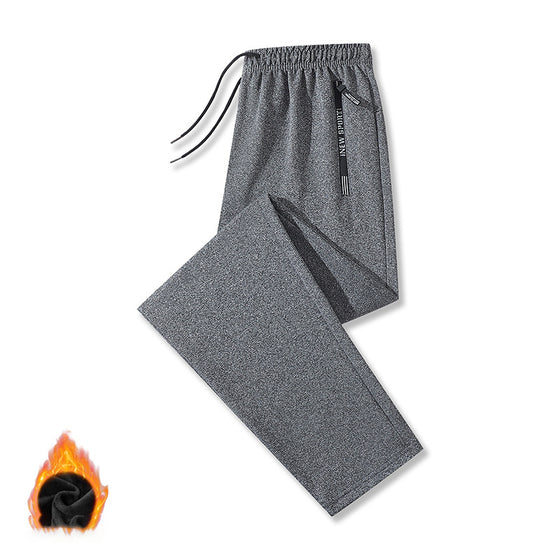 Pantalon Thermique Doublé Polaire Casual Actif