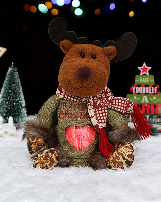 🎉 Dernier Jour Promotion 50% De Réduction 🎉 Sacs Cadeaux De Noël Avec Fermeture Éclair