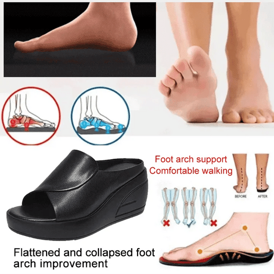 Sandales Semelle Souple Wedge