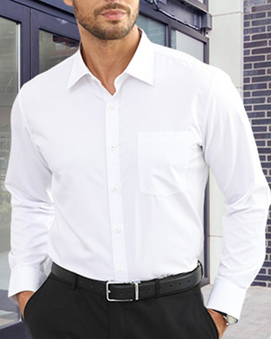 Chemise Homme Manches Longues Unie
