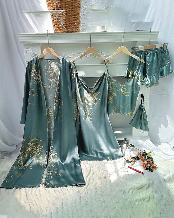 Ensemble Loungewear Imprimé Décontracté