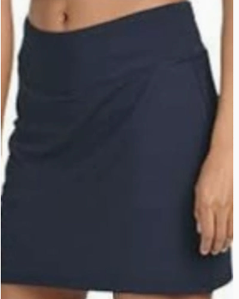 Jupe Taille Haute Unie Courte